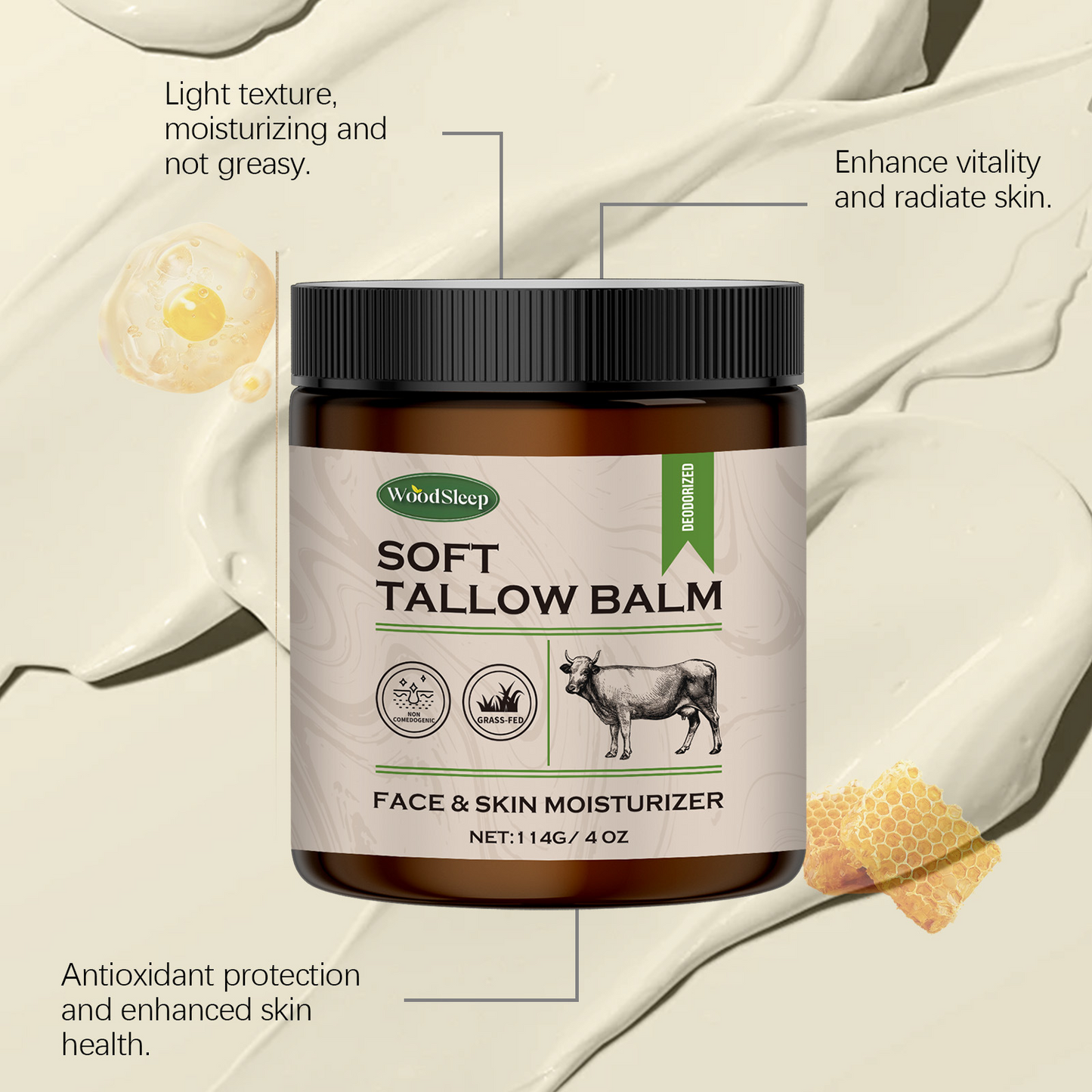 Beef Tallow For Skin