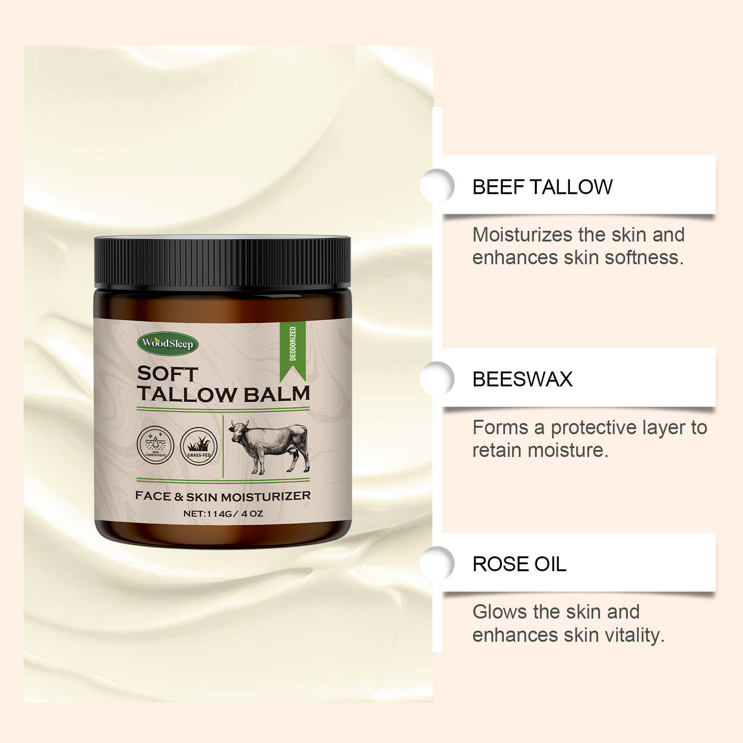 Beef Tallow For Skin